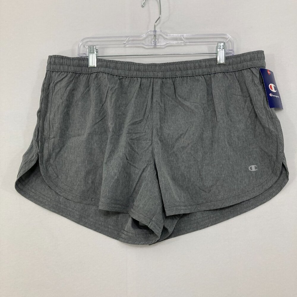 New Champion size 2XL Gray‎ Activewear Pull-on Sporty Shorts Outdoor Running